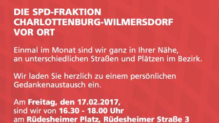 Flyer SPD-Fraktion vor Ort am 17.02.2017