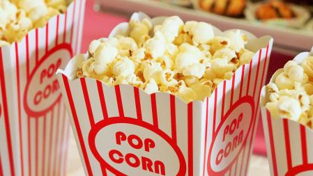 Tüte voll Popcorn
